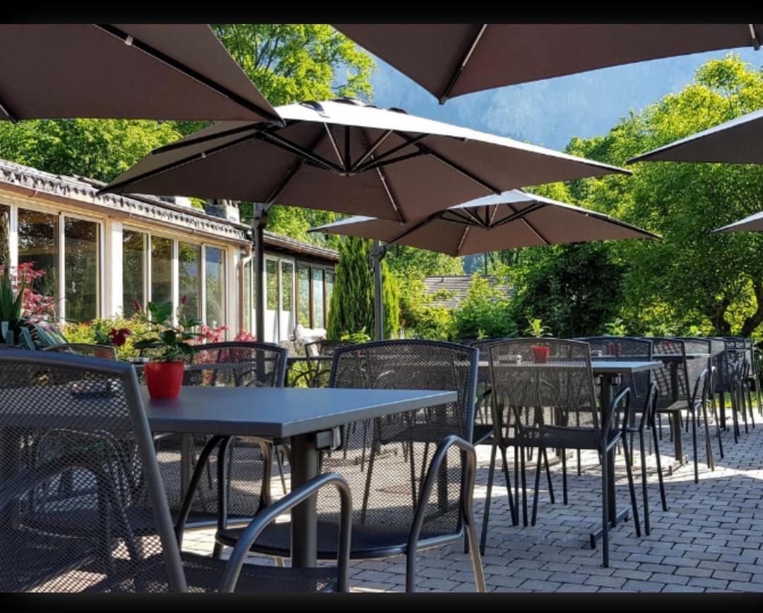 Restaurant Les Verines Chamoson エクステリア 写真